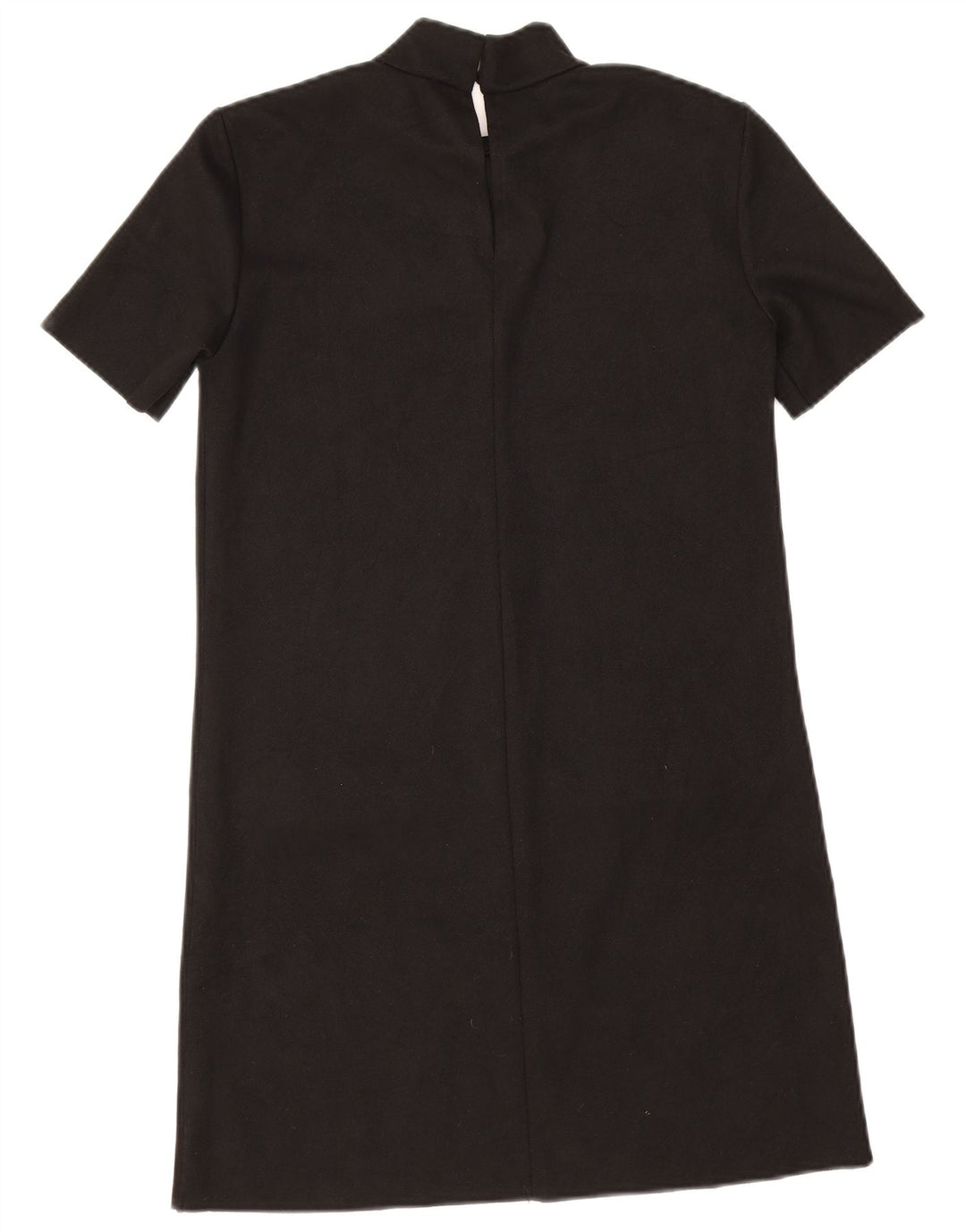 Zara Mujer Vestido Recto UK 6 XS Negro