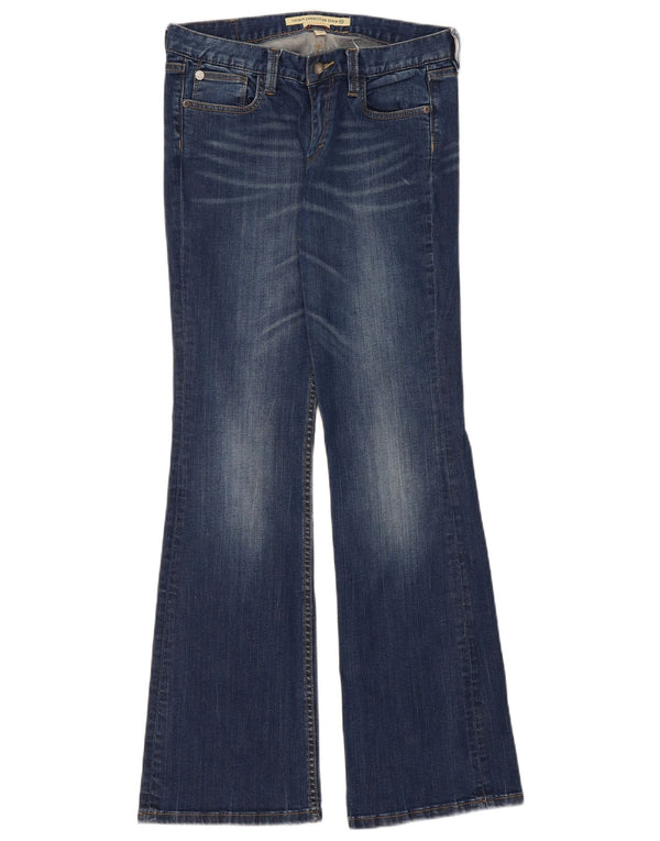 French Connection Vaqueros acampanados con corte de bota para mujer UK 40 Medium W32 L34 Azul