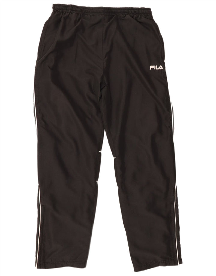 FILA Hombre Pantalones De Chándal Gráficos Medium Black