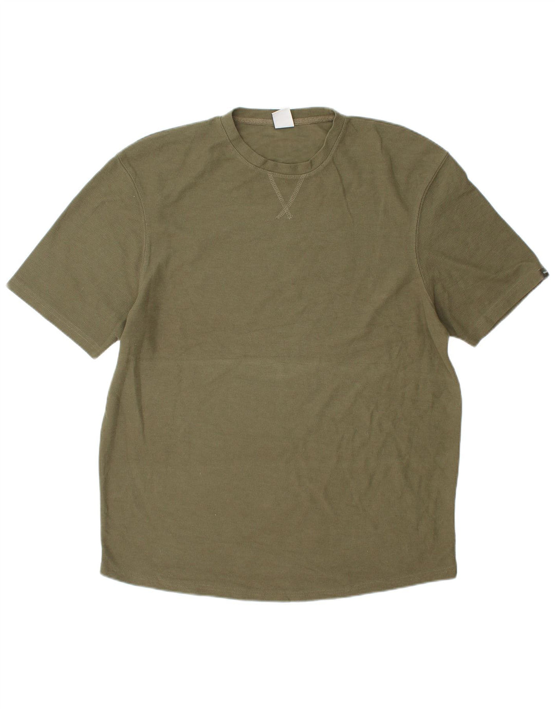 Zara Hombre Camiseta Top XL Caqui