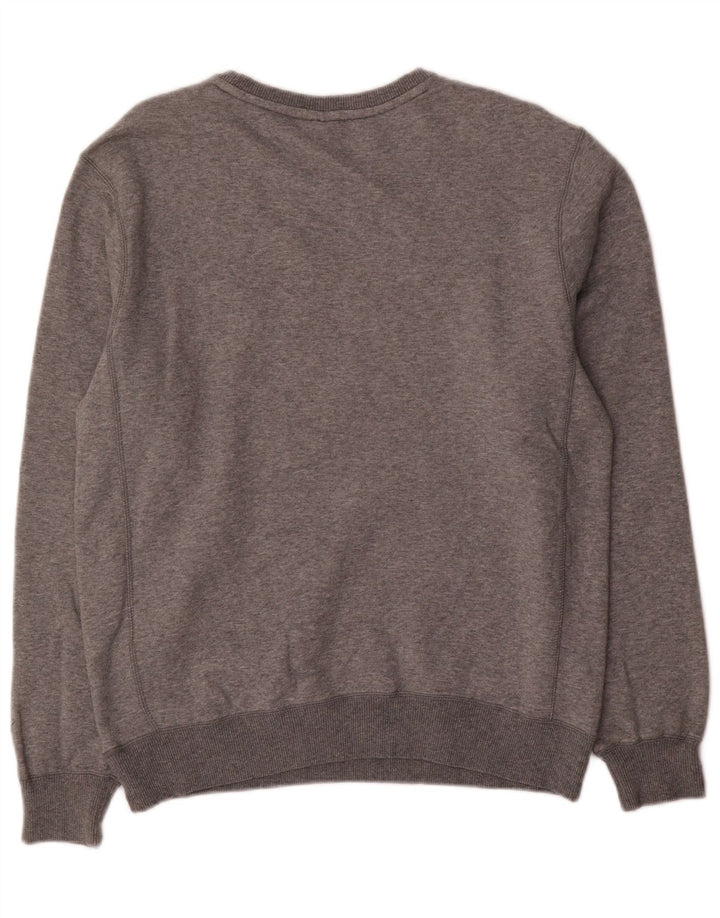 Puma Hombre Graphic Regular Fit Sudadera Jumper Algodón Gris Medio