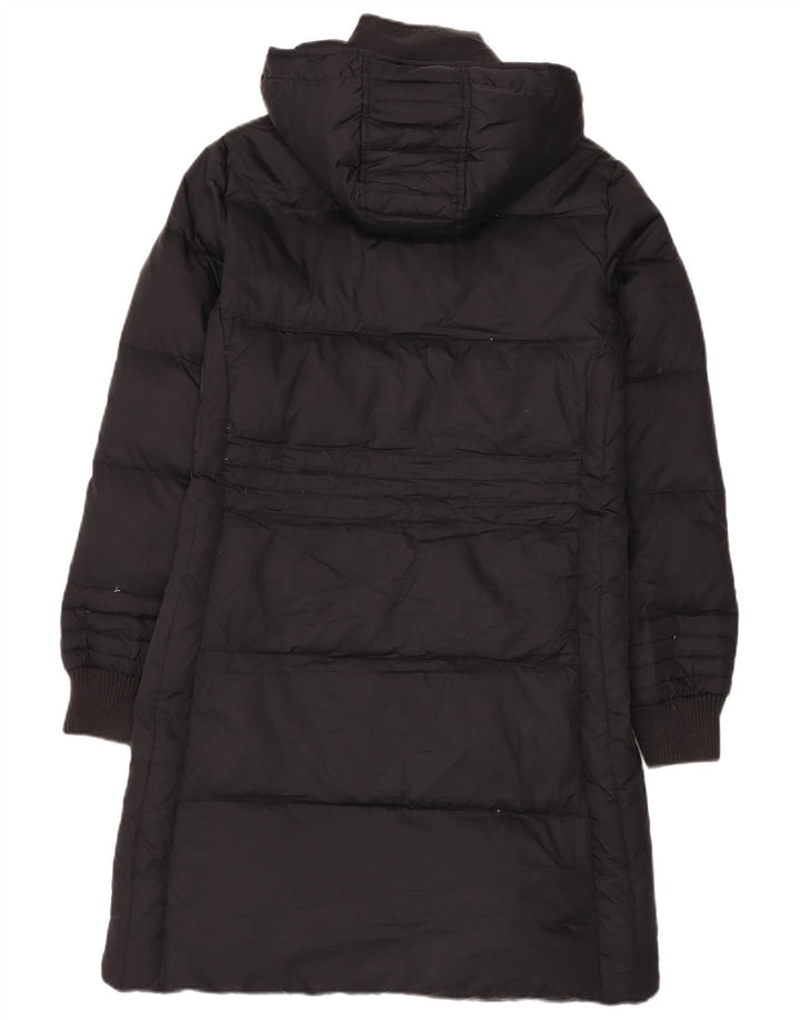 Playlife Abrigo acolchado con capucha para mujer UK 42 Mediano Poliamida negra