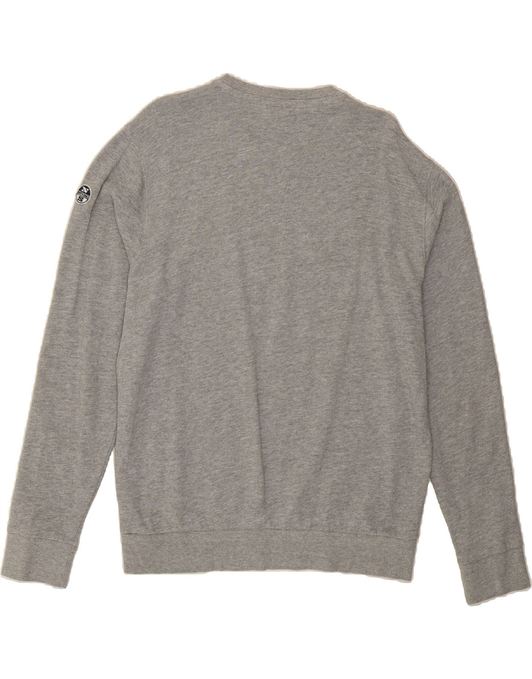 NORTH SAILS Mens Sweatshirt Jumper Large Grey Cotton Vintage North Sails and Second-Hand North Sails from Messina Hembry 