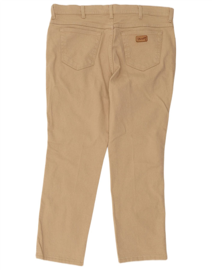 Vaqueros Wrangler Hombre Rectos W40 L30 Beige
