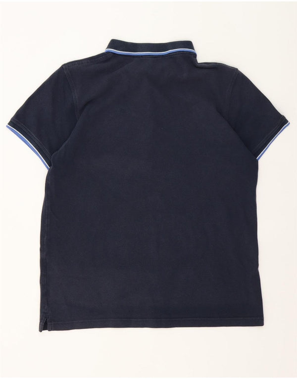 Lyle & Scott Polo Hombre XL Algodón Rayas Azul Marino