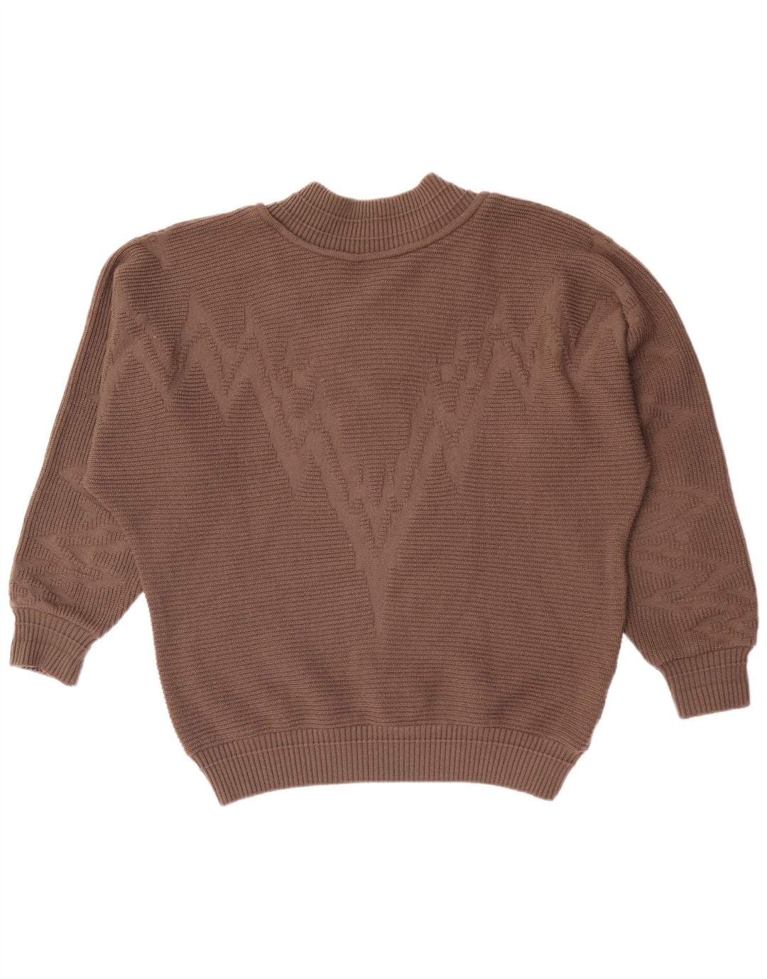 Carlo Colucci Jersey con cuello en V para hombre XL Marrón