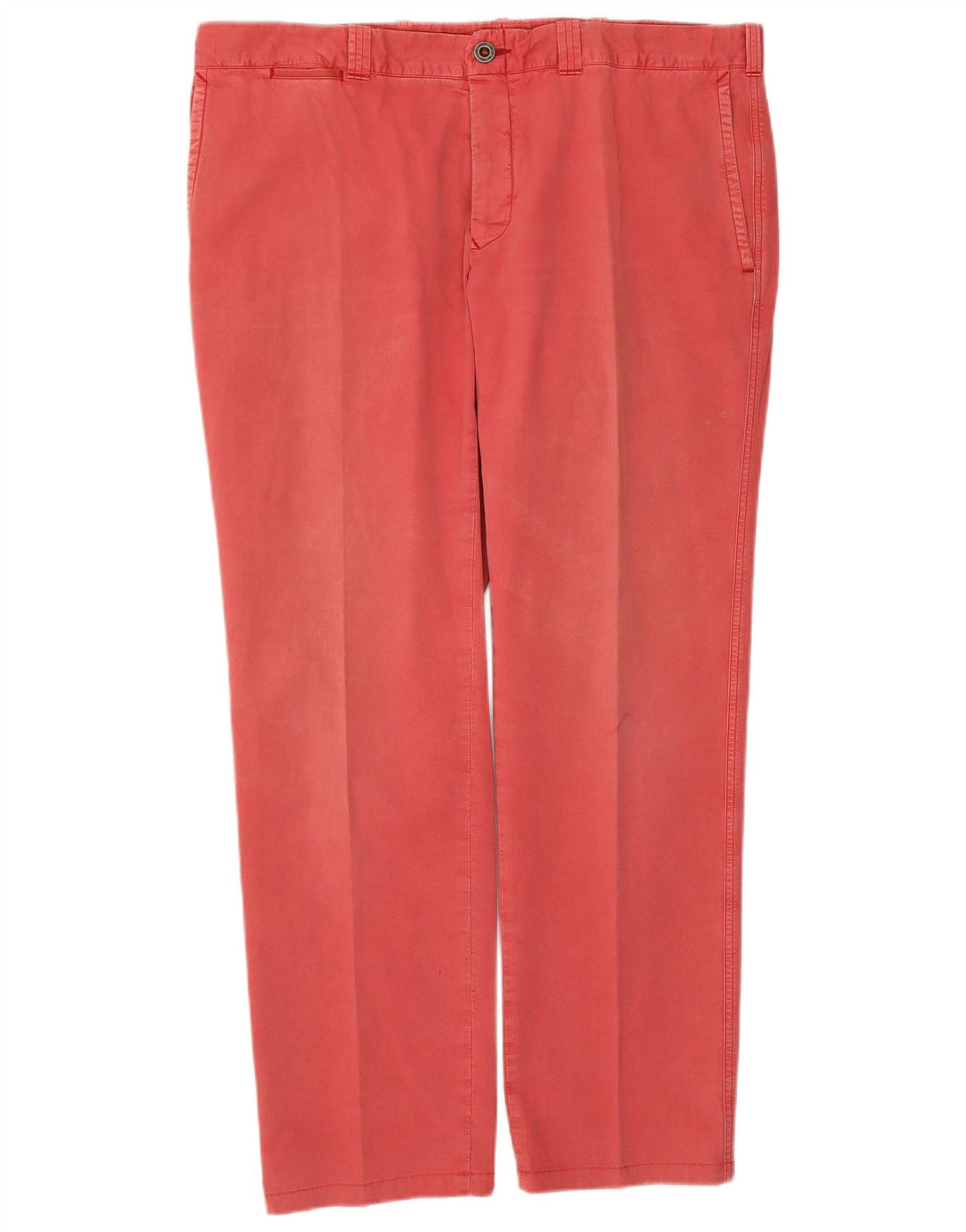 POLO RALPH LAUREN Pantalón chino recto para hombre W38 L30 Algodón rosa