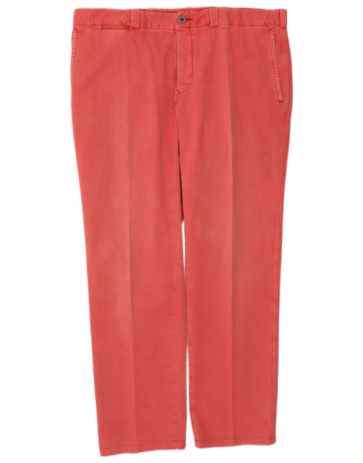 POLO RALPH LAUREN Pantalón chino recto para hombre W38 L30 Algodón rosa