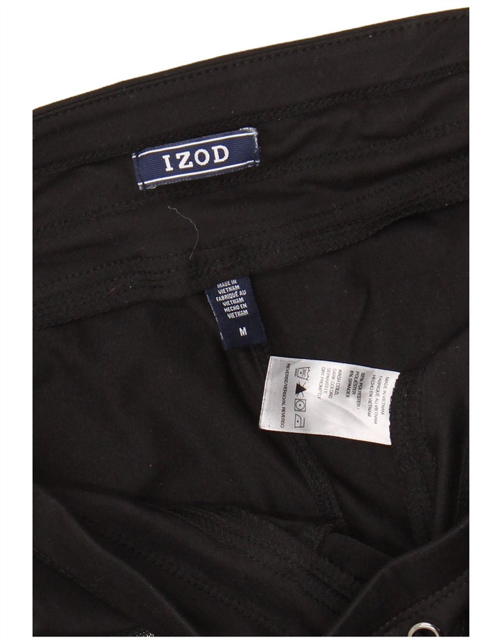 IZOD Pantalones de chándal para mujer UK 44 Mediano Negro Poliéster