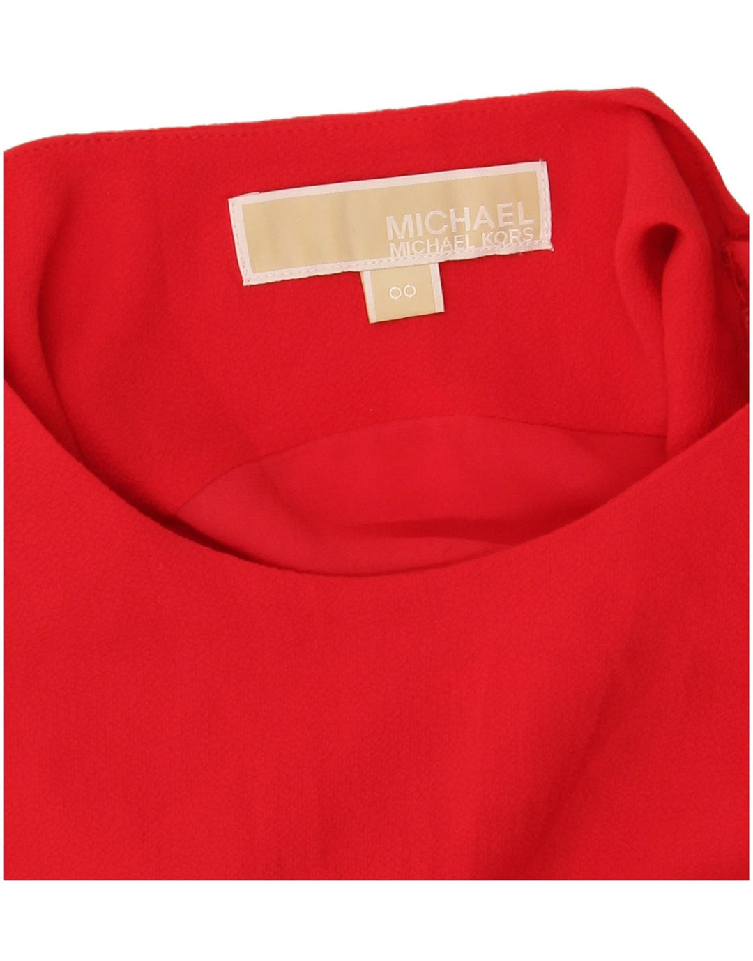 MICHAEL KORS Mono sin mangas para mujer US 00 2XS Rojo