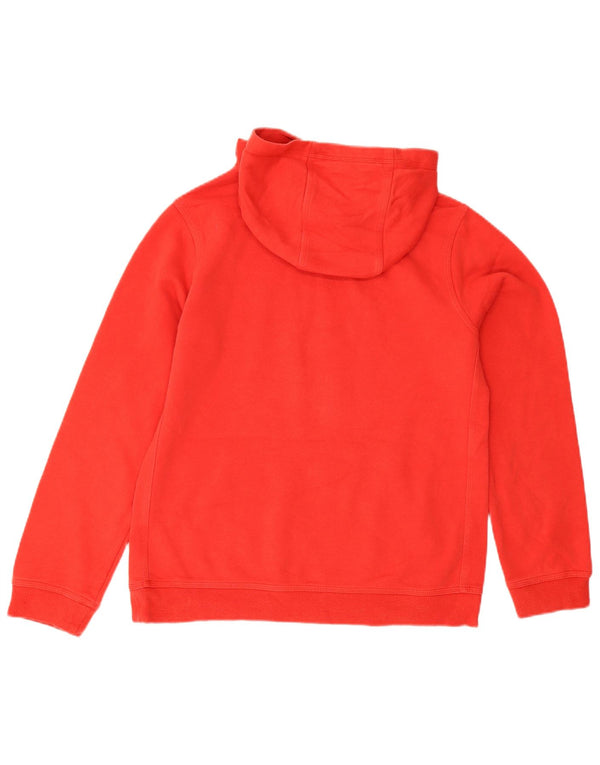 Nike - Sudadera con capucha para niños, ajuste estándar, 13-14 años, XL, algodón rojo