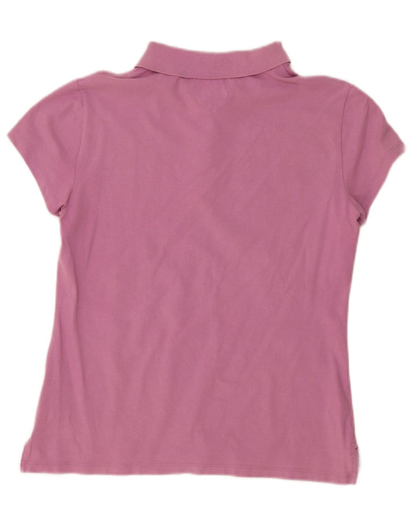 Tommy Hilfiger Polo Slim Fit para Mujer UK 40 XL Algodón Rosa