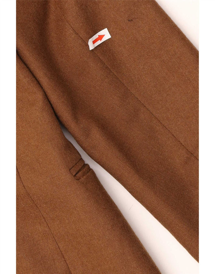 Chaqueta tipo blazer de 3 botones para mujer Superior IT 42 Viscosa marrón medio