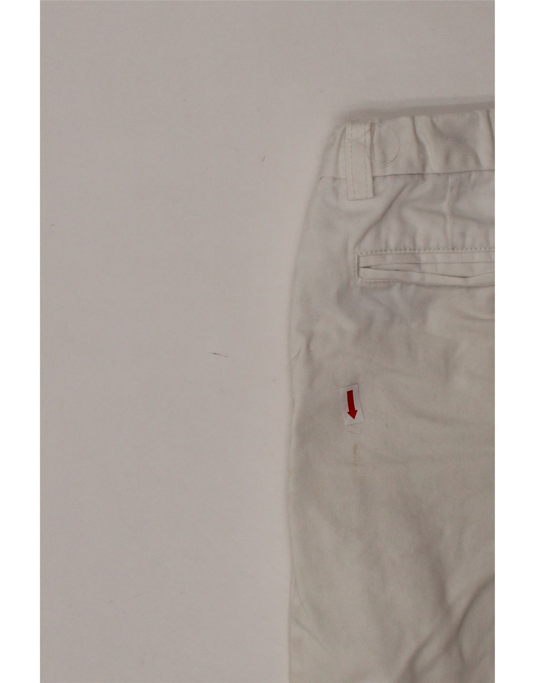 POLO RALPH LAUREN Pantalones cortos chinos para niño 6-7 años W22 Algodón blanco
