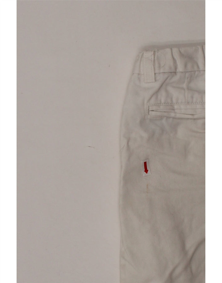 POLO RALPH LAUREN Pantalones cortos chinos para niño 6-7 años W22 Algodón blanco