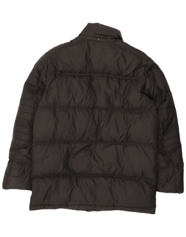 Tommy Hilfiger Chaqueta acolchada para hombre UK 42 XL Nylon negro