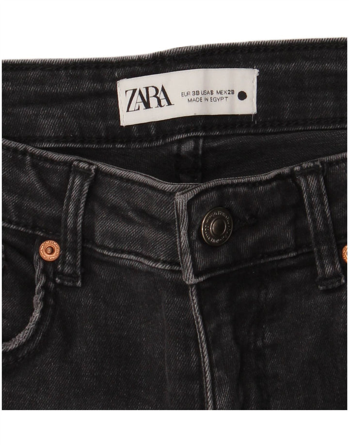 Zara Jeans Slim para Mujer EU 38 Small W28 L25 Gris