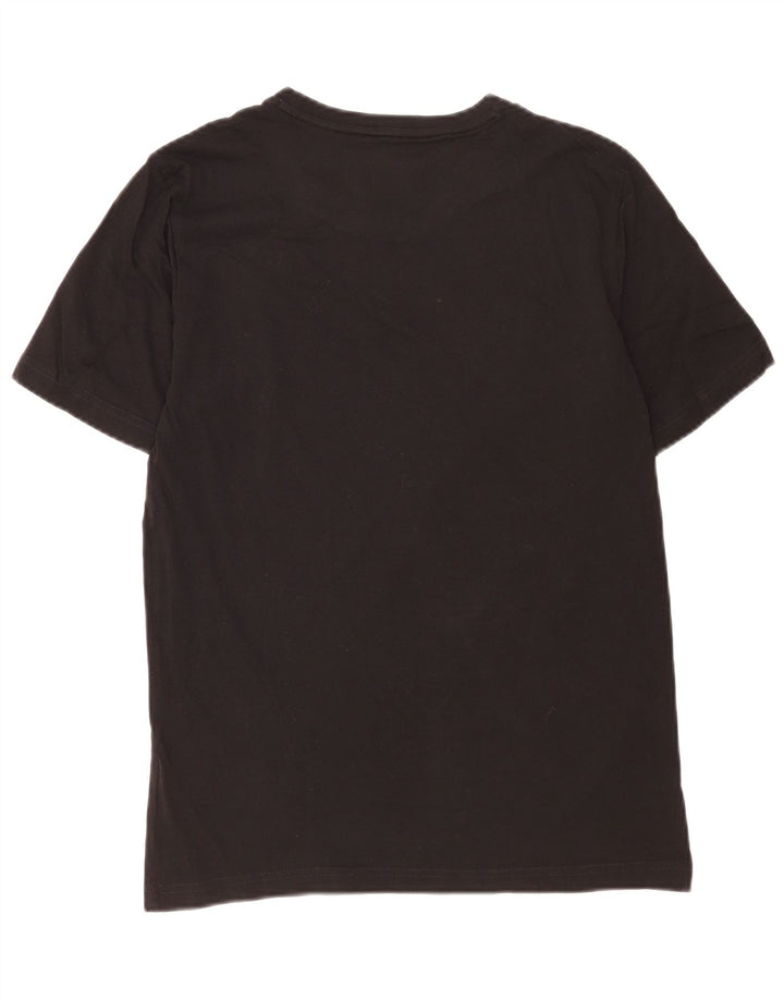 Puma - Camiseta gráfica para hombre, talla pequeña, color negro