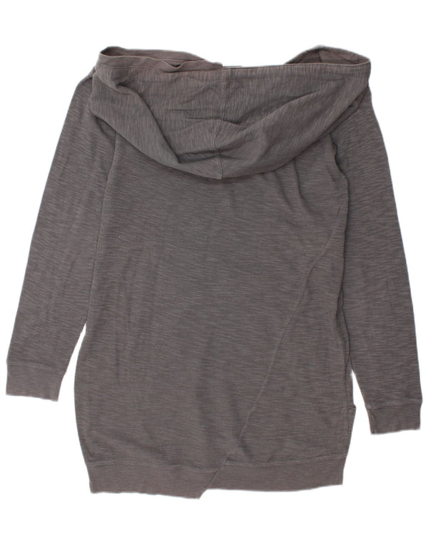 Diesel Vestido con capucha de manga larga para mujer UK 44 Gris medio