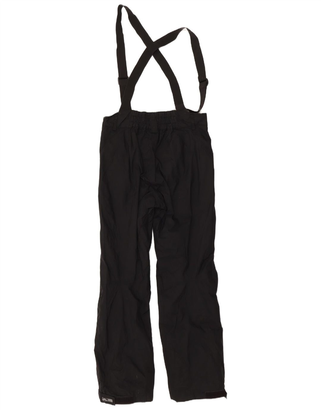 Columbia - Pantalón de esquí con peto para hombre, talla grande, nailon negro