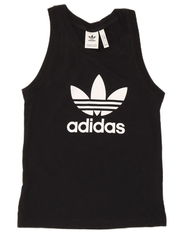 ADIDAS Hombre Graphic Vest Top XS Algodón Negro