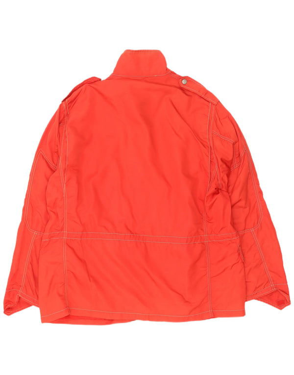 Jeckerson Chaqueta utilitaria para hombre UK 40 Large Red Polyamide