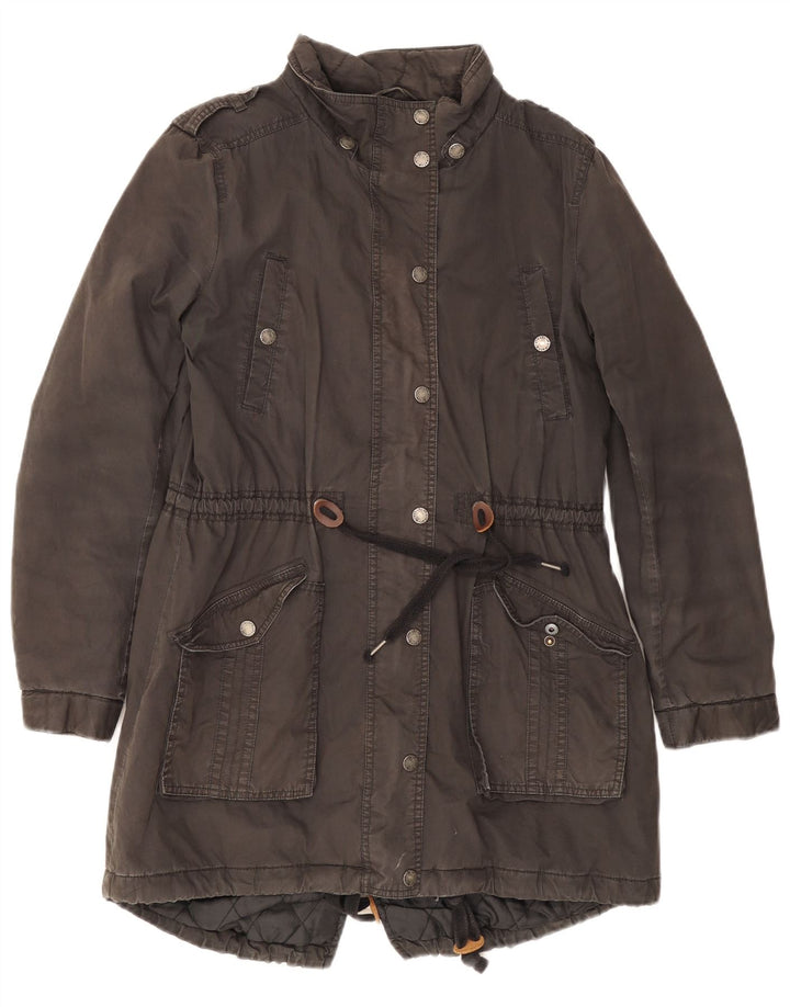 Parka para mujer Fat Face UK 44 Grande Algodón gris