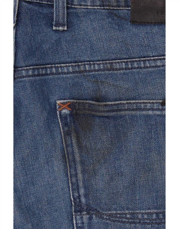 Vaqueros rectos para hombre de Ted Baker W36 L34 Algodón azul