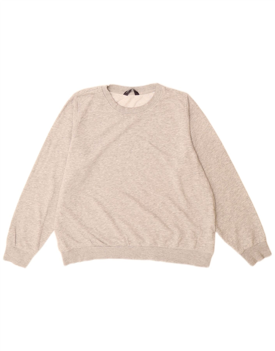 Marks & Spencer - Sudadera extragrande para mujer, talla 40, algodón gris grande