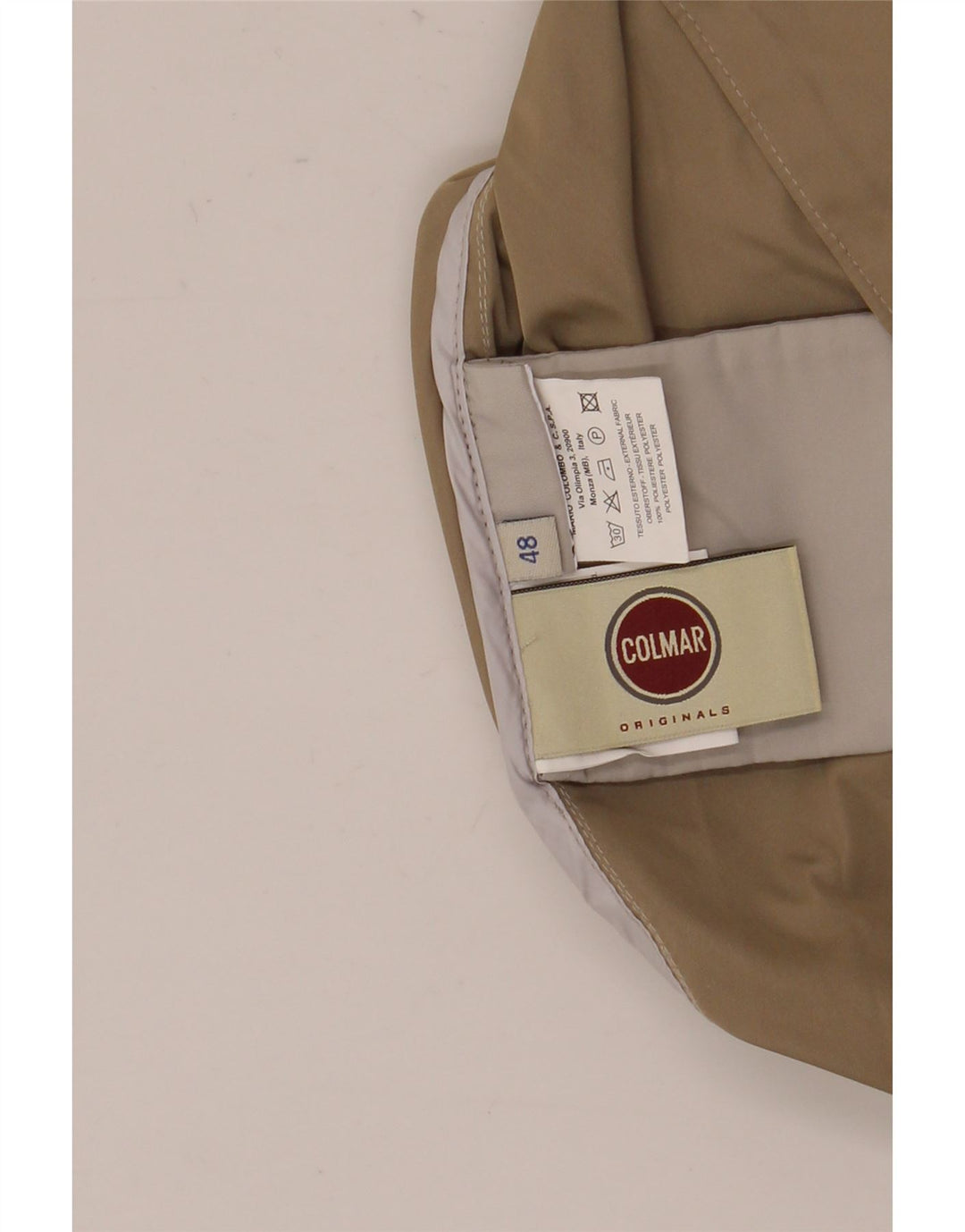 Chaqueta cortavientos con capucha Colmar para mujer IT 48 XL Poliéster gris