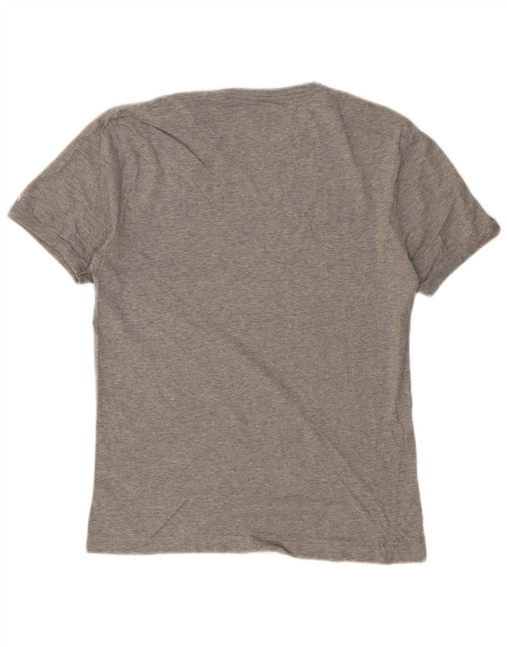 PENGUIN Camiseta gráfica para hombre Top pequeño de algodón gris