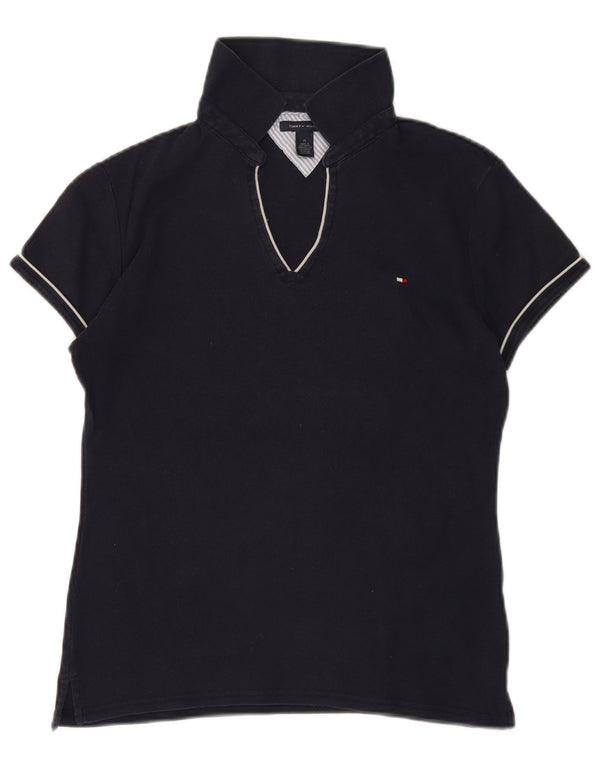 Polo Tommy Hilfiger para mujer UK 40 Algodón azul marino mediano