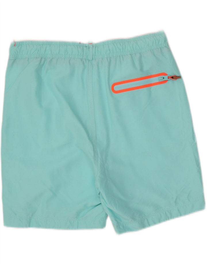 Superdry Shorts De Baño Gráficos Para Hombre Poliéster Azul Medio