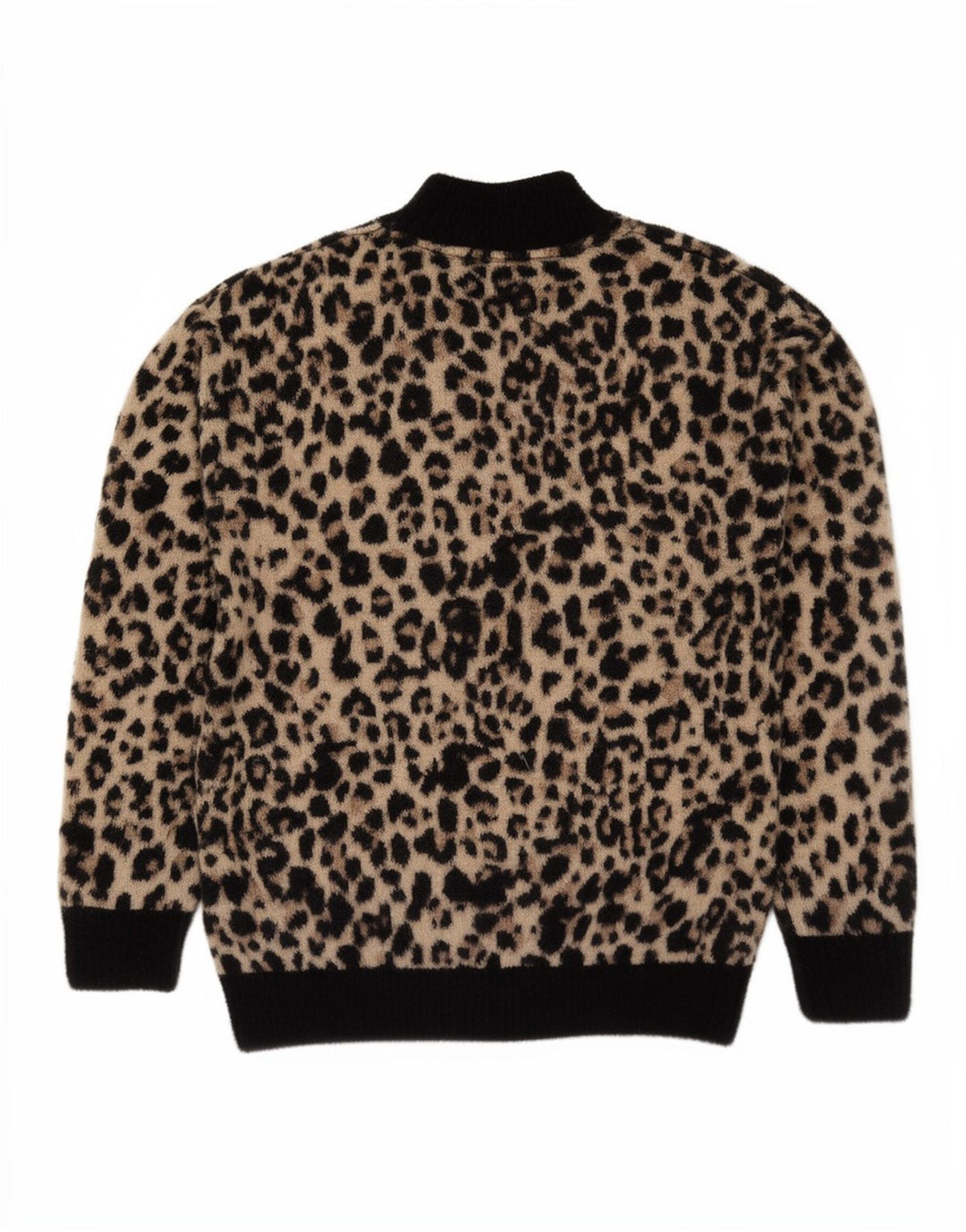 Tommy Hilfiger Suéter tipo jersey con cuello alto para mujer UK 14 Marrón medio