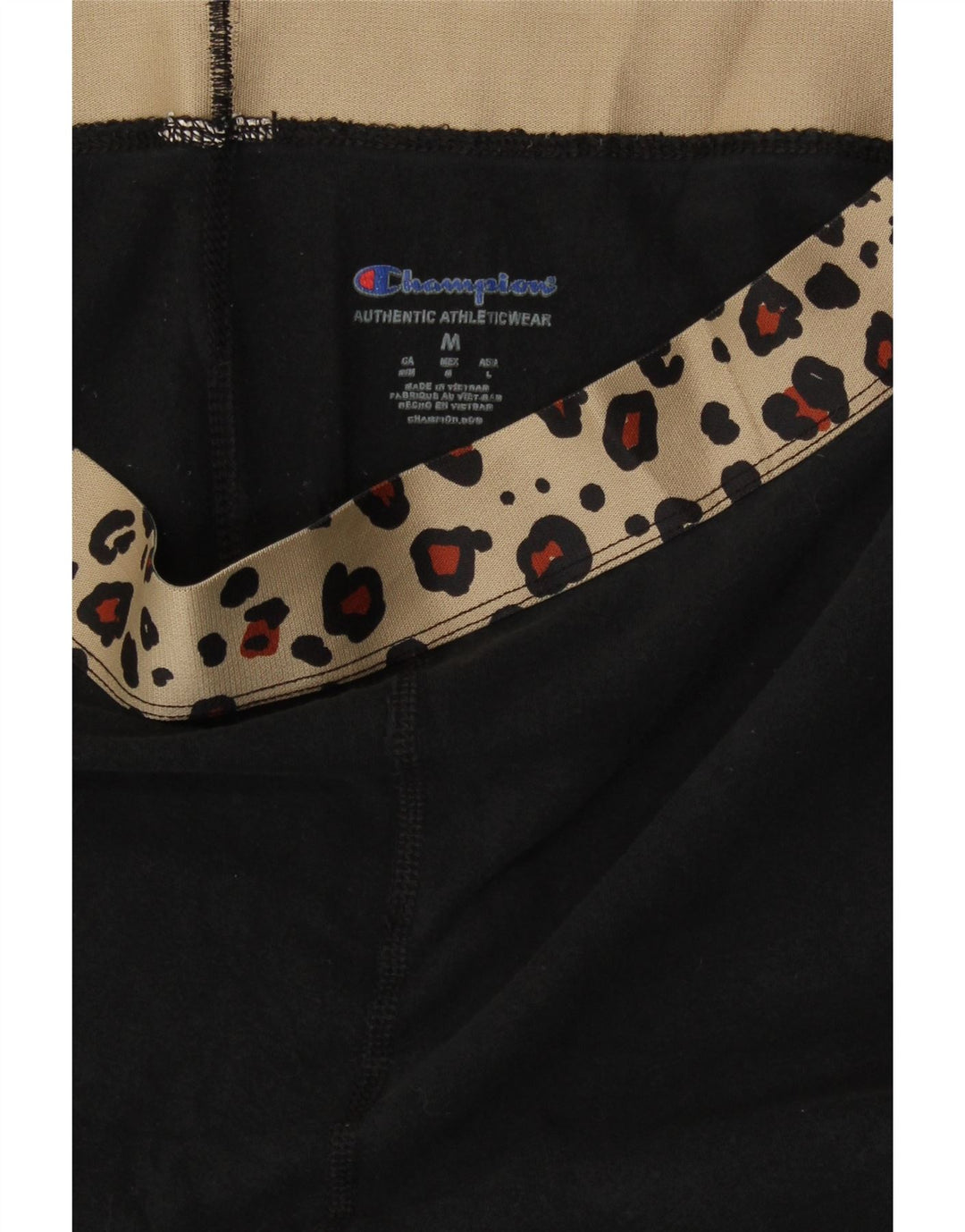 Champion Leggings gráficos para mujer Reino Unido 40 Mediano Negro Estampado animal
