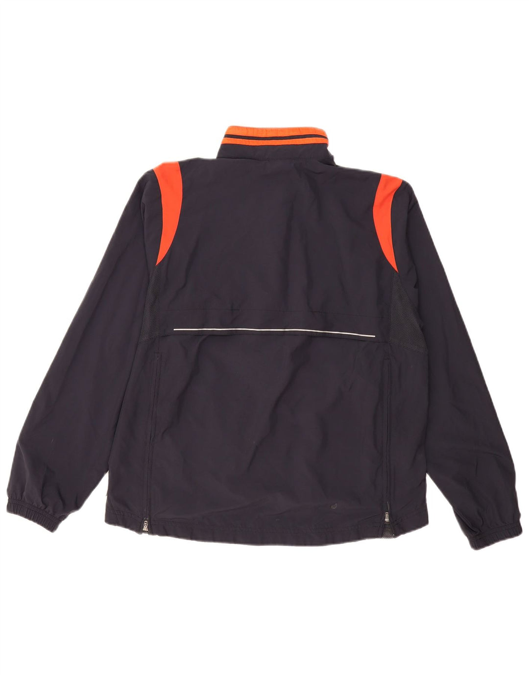 Adidas Mujer Climashell Chándal Top Chaqueta Reino Unido 16 Grande Azul Marino