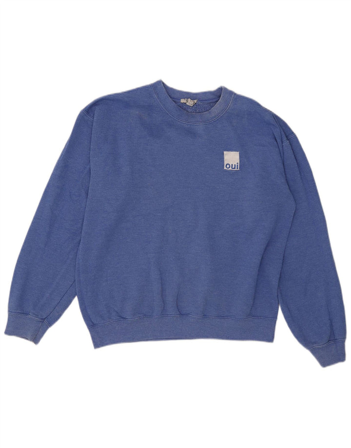 Topshop - Sudadera para mujer, talla 40, color azul medio