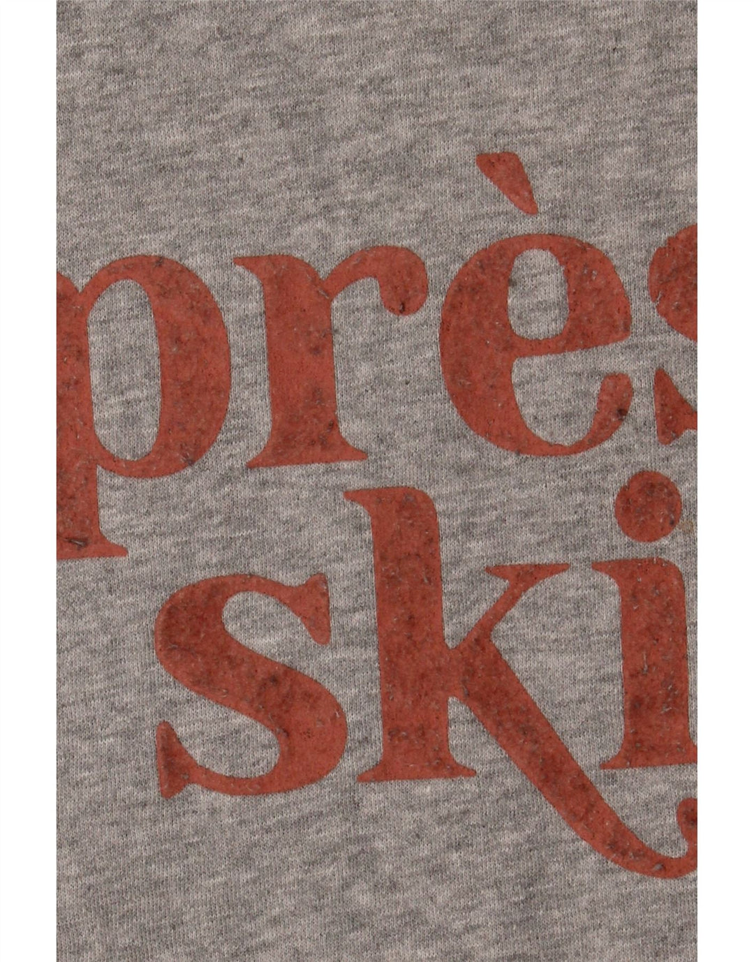 Fat Face Sudadera gráfica para mujer Jumper UK 44 Algodón gris medio