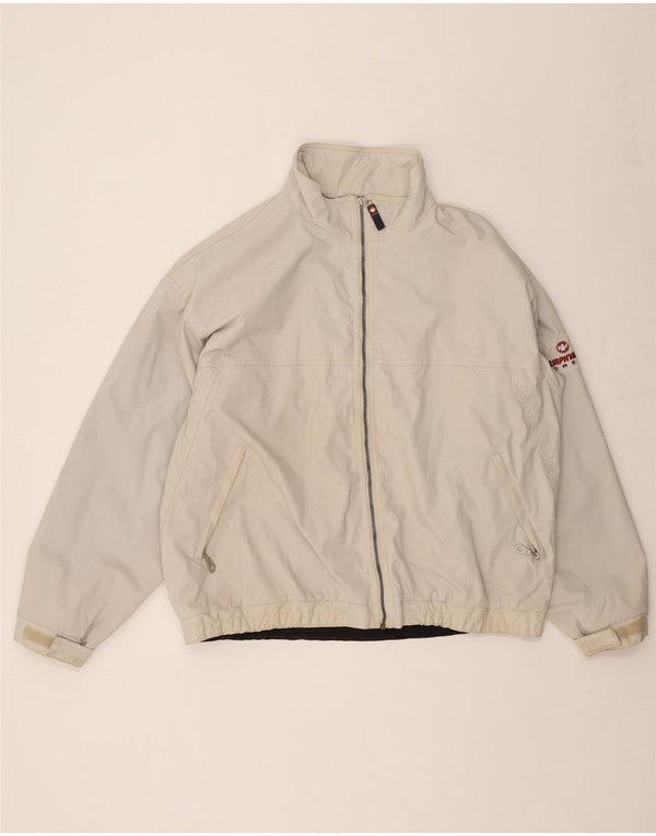 Murphy & Nye Chaqueta cortavientos para hombre UK 42 XL Blanco