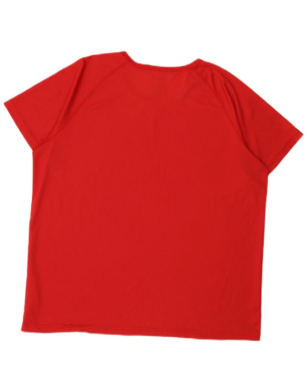 Mountain Warehouse Camiseta IsoCool para hombre Top 3XL Poliéster rojo