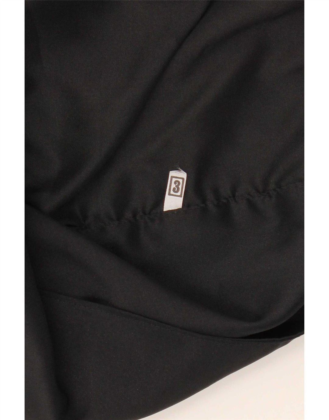 Vintage mujer chaleco Reino Unido 14 medio negro geométrico