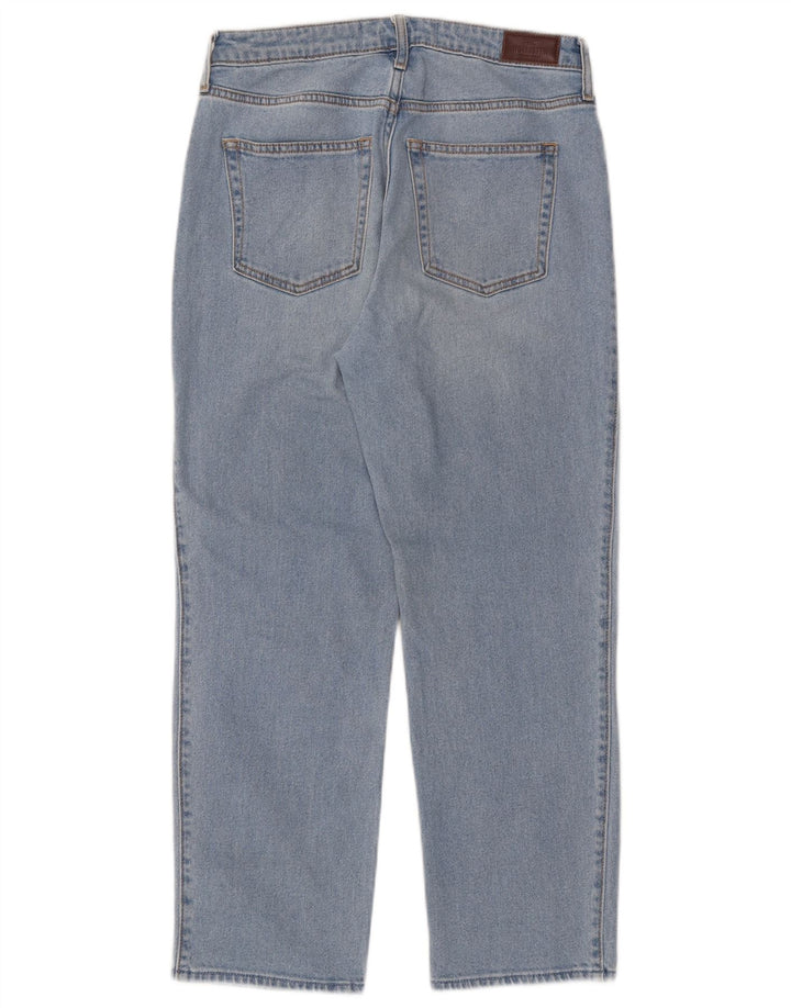 SUPERDRY Vaqueros Rectos Mujer W29 L27 Algodón Azul