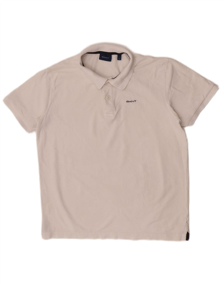 Gant Polo para niño 14-15 años Grande Blanco