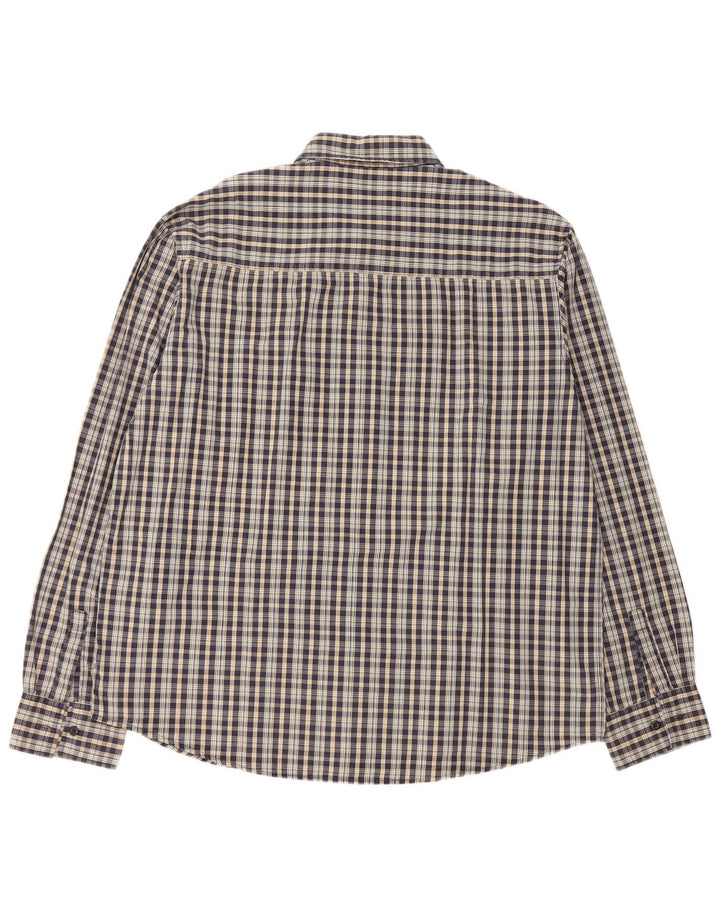 Camisa LEVI'S Hombre XL Azul Marino Cuadros Poliéster