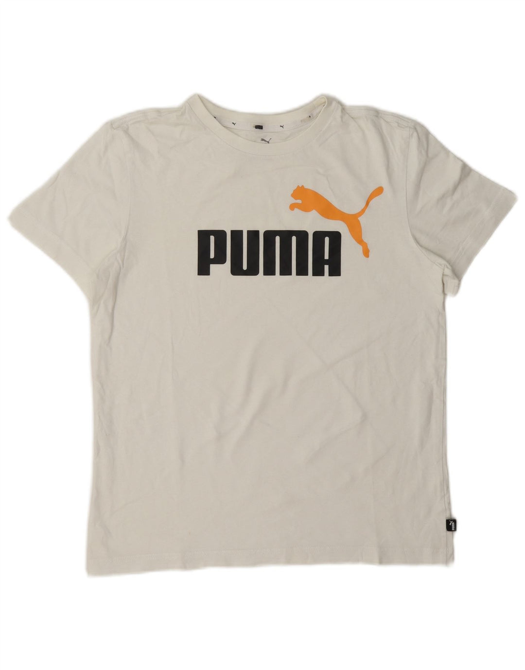 Puma Camiseta gráfica para niño 15-16 años Blanco
