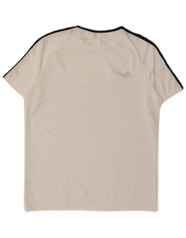 Nike Camiseta Dri Fit para Hombre Top XL Blanco Colorblock