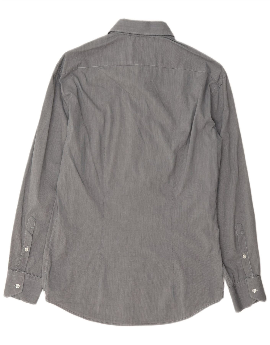Camisa Trussardi Hombre Talla 39 Gris Medio Pata De Gallo