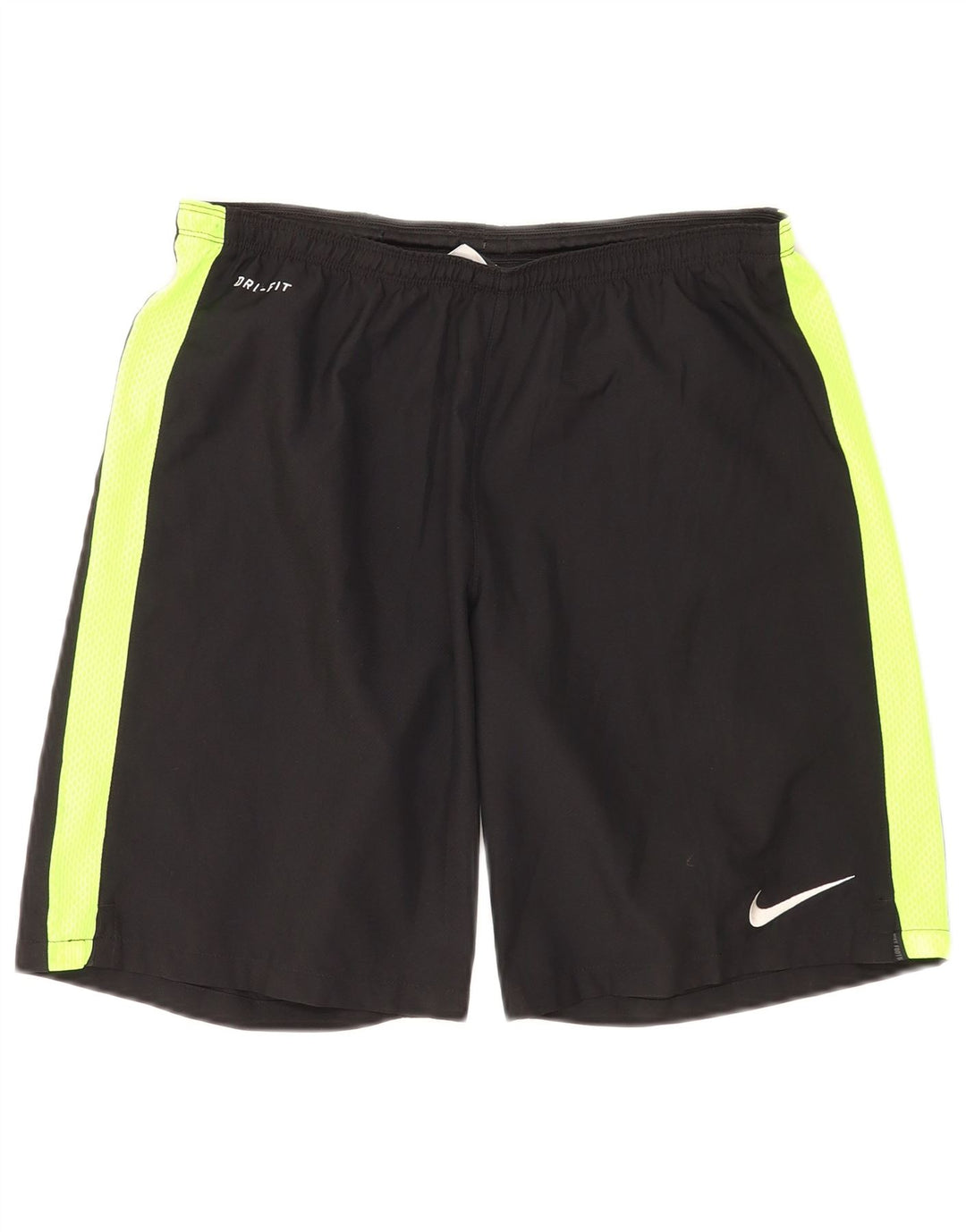 Pantalones cortos deportivos Nike Dri Fit para hombre Poliéster color block negro mediano