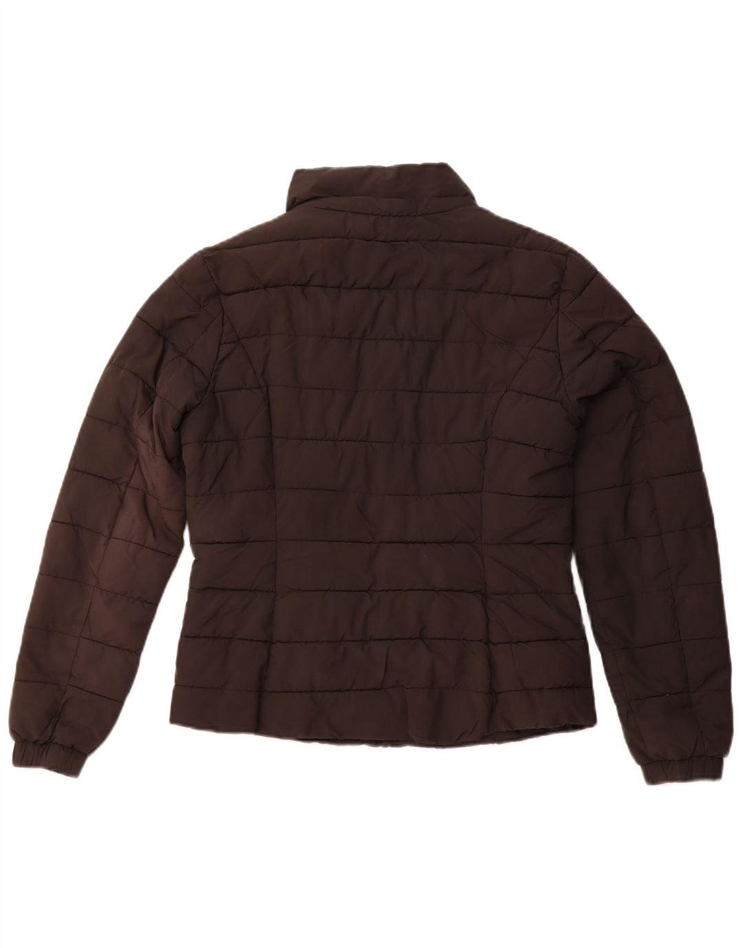 JACK WILLS Chaqueta acolchada para mujer UK 10 Small Poliéster negro