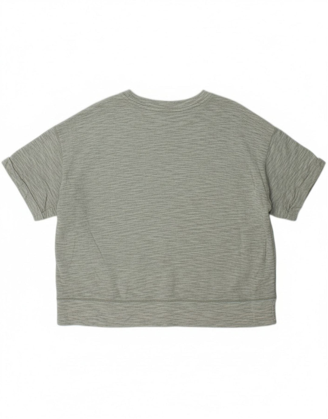 Eddie Bauer Camiseta extragrande para mujer UK 40 XL Poliéster moteado verde